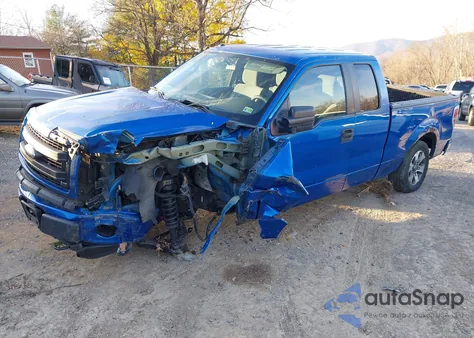 2014 Ford F-150 Stx из США, поврежденный, VIN 1FTEX1EM1EKF60494